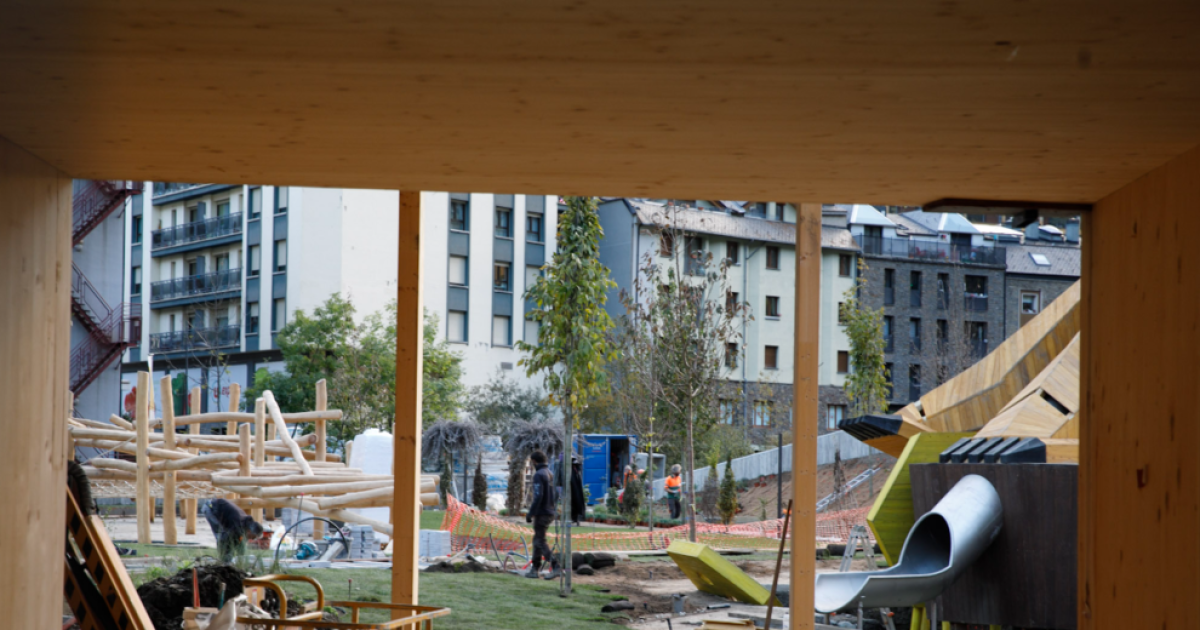 Queixes dels veïns per les obres de construcció del parc de l Ossa