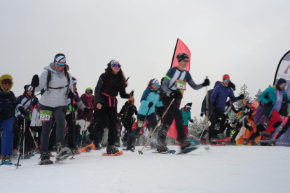 Èxit participatiu a l Skimo Femení de Pal