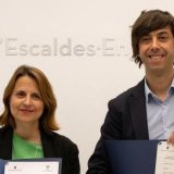 Rosa Gili i Sergi González.