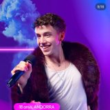 El concursant andorrà, Ian Moya