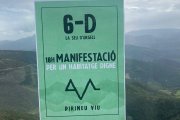 Cartell de la manifestació convocada