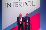 Robert Guirao i Bruno Lasne a l'Assemblea general d'Interpol a Glasgow