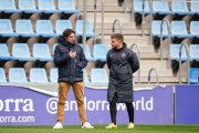 El director esportiu, Jaume Nogués, i el tècnic, Ferran Costa.