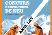Anul·lat el XX concurs d'escultures de neu