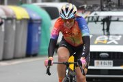 Anna Albalat durant la cursa de Copa d’Espanya.