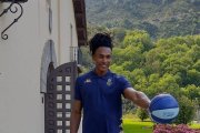 Yves Pons, ahir en la presentació a Ràdio Andorra.