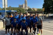 L’equip tricolor va tancar la pretemporada amb una estada a Girona.