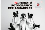 Cartell de la 10a edició de la Marató fotografia Pep Aguareles