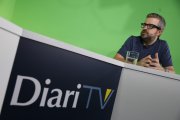 Dorca al plató de Diari TV en una entrevista anterior.