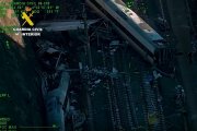 Imatges aèries de l'accident ferroviari de Còrdova