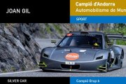 Joan Gil ha estat guardonat com a campió d'Andorra d'Automobilisme de Muntanya.
