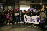 Manifestació pel Dia de la Dona