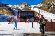 Pistes d’Arinsal durant la temporada d’esquí.