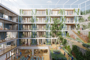 Imatge virtual dels futurs apartaments per a gent gran.