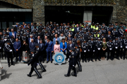 Agents de circulació en la darrera diada del cos, el maig del 2023.