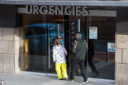 L’entrada a urgències de l’hospital Nostra Senyora de Meritxell.