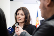 La ministra Imma Tor ha comparegut per explicar el posicionament d'Andorra sobre Palestina