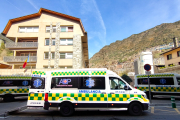 Un vehicle d’Ambulàcies del Pirineu.