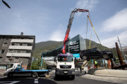 Maniobres per retirar el vehicle.