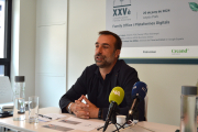 El president de l'EFA, Daniel Armengol, aquest matí