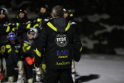 L’equip d’esquí estudi de la Federació Andorrana d’Esquí.
