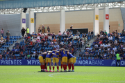 Duel de l’FC Andorra aquesta temporada a l’Estadi Nacional.