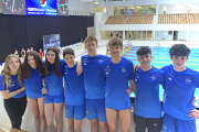 L’equip nacional d’Andorra de natació al recent Berlin Swim Open 2024.