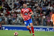 El central César Morgado, en un partit amb el Lugo el curs passat.