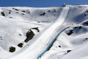 Una pista de Grandvalira