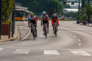 Ciclistes a la passada Volta als Ports