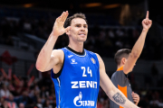 Kyle Kuric, en la seva darrera etapa al Zenit.