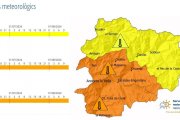 El mapa amb els avisos.