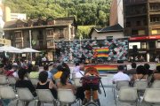 Acte de la celebració de l'orgull LGTBIQ+