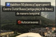 Pàrquing temporal a l'antiga plaça de braus