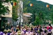 Un dels actes de la festa major d’Encamp.