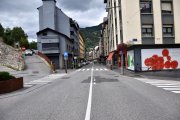 Un tram de l’avinguda Joan Martí.