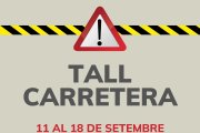 Cartell informatiu del tall.