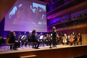 Un instant del concert a l'Auditori Nacional d'Andorra