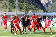 L’FC Santa Coloma va superar el campió, la UE, al derbi colomenc.