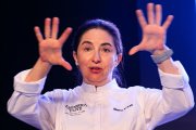 Elena Arzak durant la seva conferència