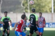 Manu Nieto, de l'FC Andorra, en un instant del partit