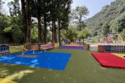 L'estat de les instal·lacions al parc infantil del Prat del Senzill de Sant Julià de Lòria.