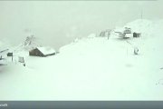 La neu a les pistes d’Ordino Arcalís.