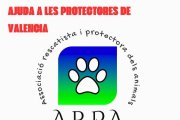 Cartell de l'ARPA per ajudar a les protectores de València