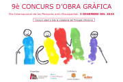 Cartell del 9è Concurs Obra Gràfica