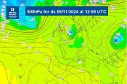 El canvi de la direcció del vent provocarà nuvolositat i precipitacions febles