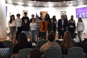 Foto de família de la sessió del Consell de Joves celebrada aquest dimarts.