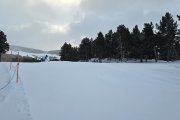 Una de les pistes d’esquí nòrdic de Naturland.