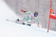 Verdú en un moment de la competició a Val d'Isère