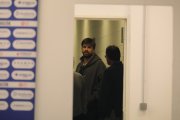 Gerard Piqué a l’Estadi Nacional.